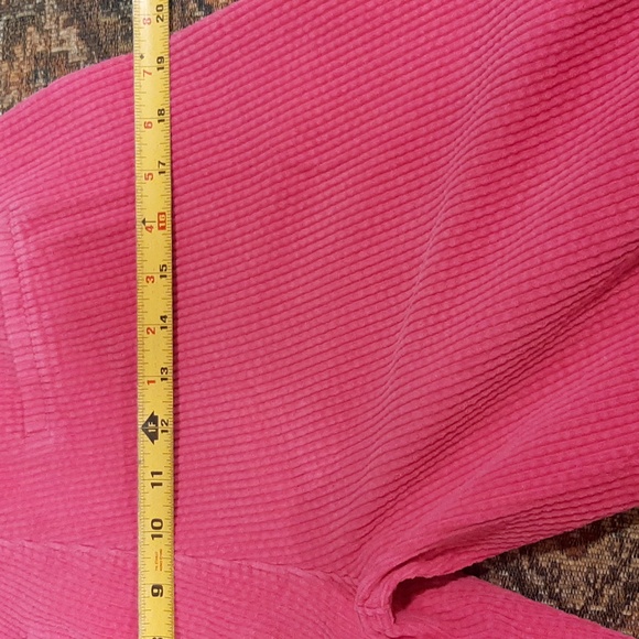 Zara Trf Collection Pink Cordaroy Pants Size M. Y2k - Picture 9 of 11